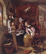Jan Steen The During Lesson Germany oil painting artist